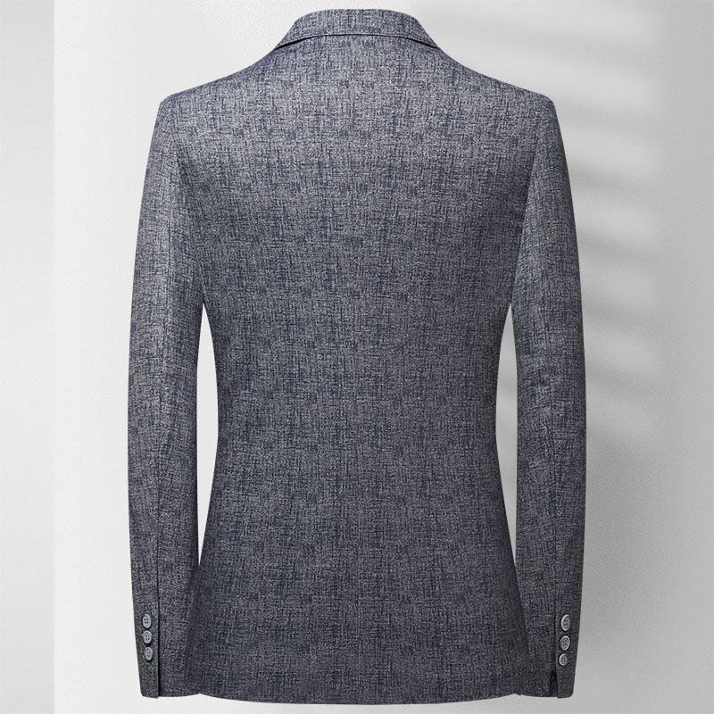 Pak Heren Lente Casual Middelbare Leeftijd Jong Slank Klein Jasje